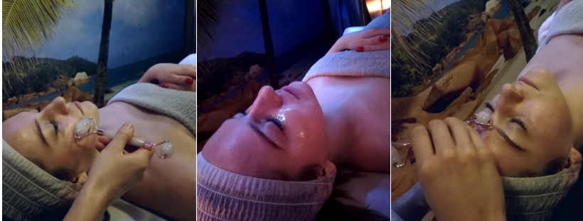 masaż anti-fatigue twarzy krakowska jaskinia solna