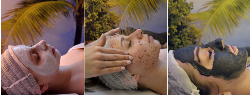 masaż anti-aging twarzy z peelingiem i maską krakowska jaskinia solna