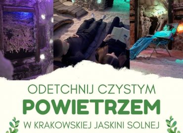 Odetchnij czystym powietrzem w Krakowskiej Jaskini Solnej